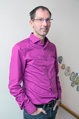 Portretfoto van Rogier Molenaar